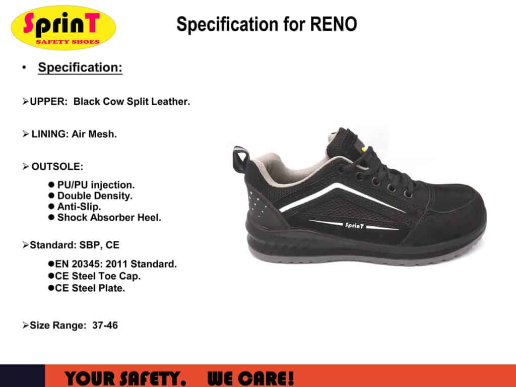 รองเท้าเชฟตี้ RENO